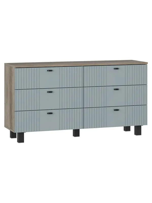 Дрессер 260305 на белом фоне, вид спереди.